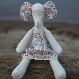 Текстильная кукла Слоник Катюша