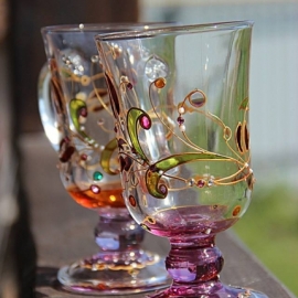 Стаканы " Кофейные зерна"