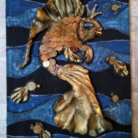 Ключница "Золотая рыбка"