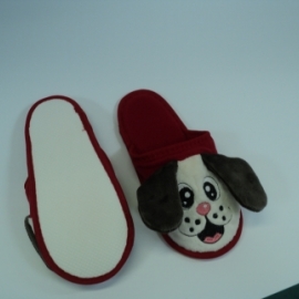 Тапочки с вышивкой детские