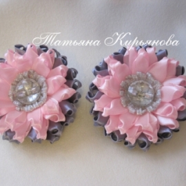 Резинки для волос"Астры"