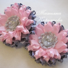 Резинки для волос"Астры"