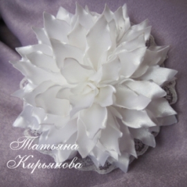 Резинки для волос"Хризантемы"