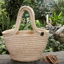 Сумка из джута