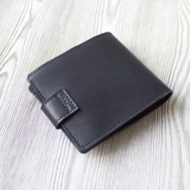 Кошелек из натуральной кожи "Индиго"