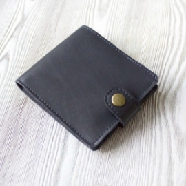 Кошелек из натуральной кожи "Индиго"