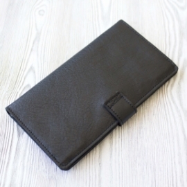 Мужское портмоне, из натуральной кожи "Тревел"