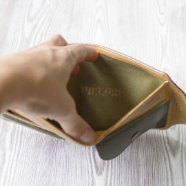 Портмоне из натуральной кожи "Норвежский лес"