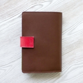 Портмоне для паспорта, карт, банкнот и монет "Вояж"