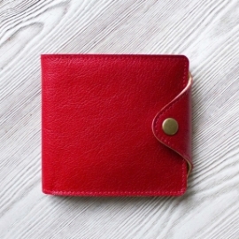 Портмоне из натуральной кожи "Фруктовая карамель"