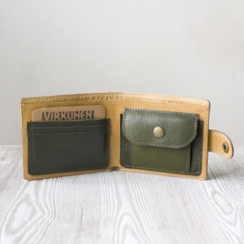 Портмоне из натуральной кожи "Норвежский лес"