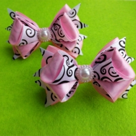 Бантики канзаши