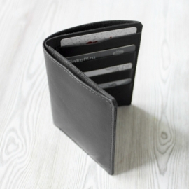 Портмоне, холдер для паспорта, карт, банкнот "Графит"
