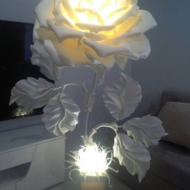 Торшер "Садовая роза"