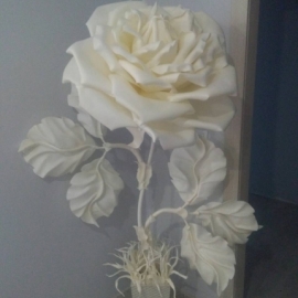 Торшер "Садовая роза"