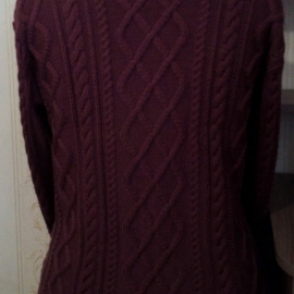 Женский джемпер "Сливовая радость"