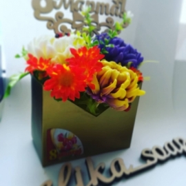 Мыльный букет