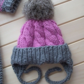 Комплект для младенца из полушерсти