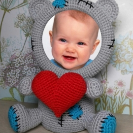 Фоторамочка мишка Тедди