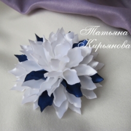 Резинки для волос"Хризантемы"