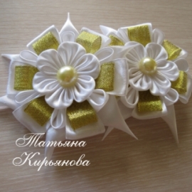 Резинки для волос "Торжественный день"