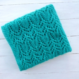 Палантин "Морская волна"