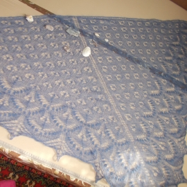 Шаль "Филигрань" из Итальянского мохера