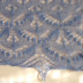 Шаль "Филигрань" из Итальянского мохера