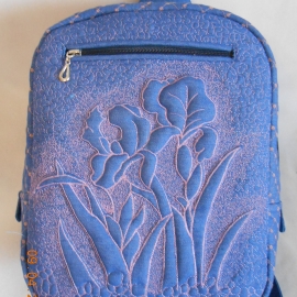 Рюкзак женский "Ирисы"