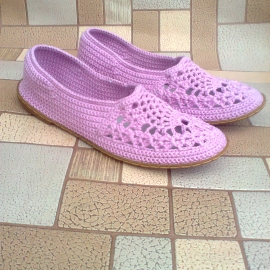 Балетки " Ананас "