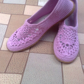 Балетки " Ананас "