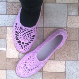 Балетки " Ананас "