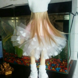 Интерьерная кукла ручной работы