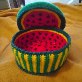 Шкатулочка Арбуз