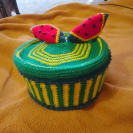 Шкатулочка Арбуз