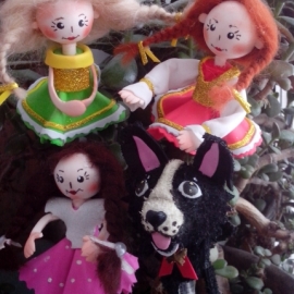 Куколка на ручку