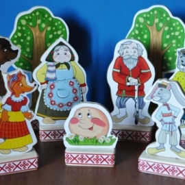 Настольный театр "Колобок" вариант 1