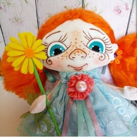 Куколка- Феечка из текстиля