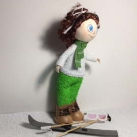 Лыжница Анюта