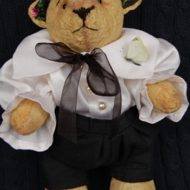 винтажный мишка тедди Пьер