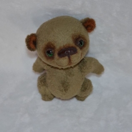 Интерьерная игрушка мишка "Оливочка"