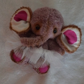 интерьерная игрушка слоничка "Глафира"