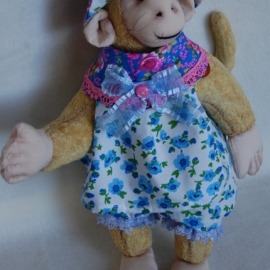 Обезьянка тедди Микки