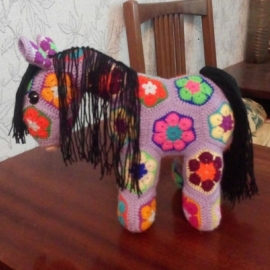 Радужная лошадка