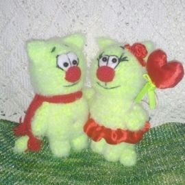 Влюбленные коты