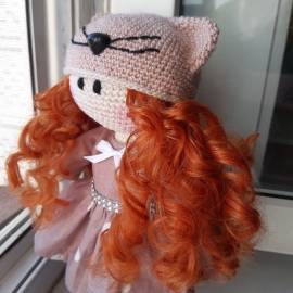Вязаная кукла