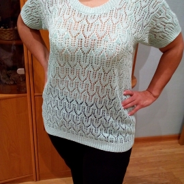 Летняя ажурная кофточка