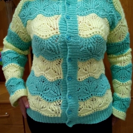 Кардиган " Волна"