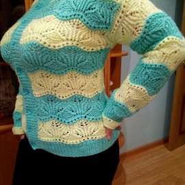 Кардиган " Волна"