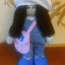 Интерьерная Кукла "Стеша"